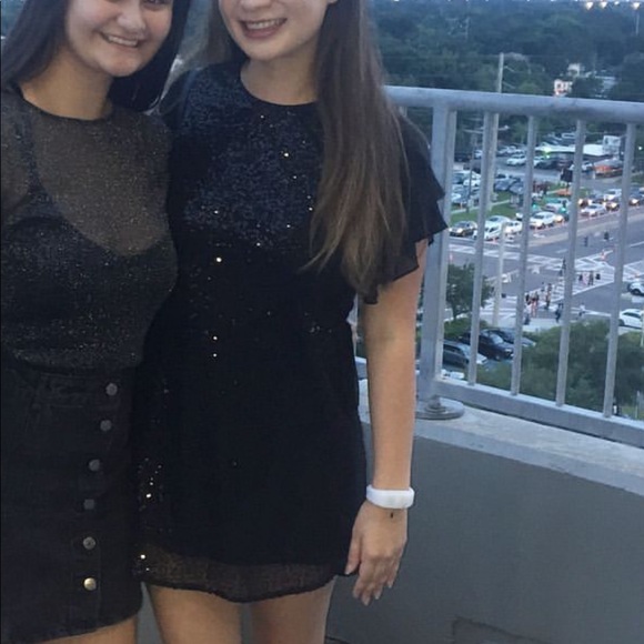 Laundry by Shelli Segal 0P black sequin dress - Picture 9 of 9